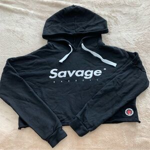 Savage Barbell Black and Red Star Patch